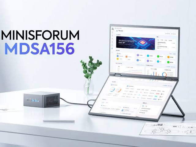 Minisforum MDSA156: تبلغ تكلفة الشاشة المزدوجة المحمولة الجديدة أقل من 250 دولارًا