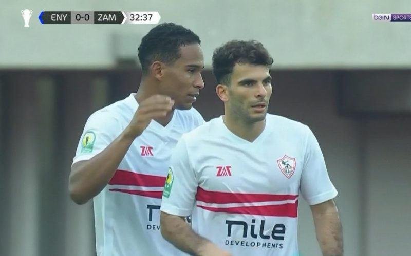 اهداف مباراة الزمالك وانيمبا في كأس الكونفيدرالية