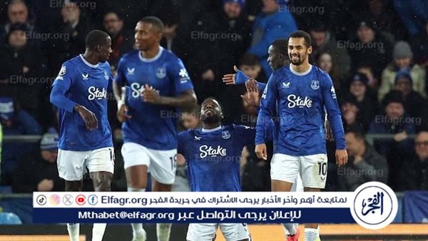 تشكيل إيفرتون الرسمي لمواجهة مانشستر سيتي في الدوري الإنجليزي