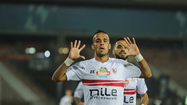 ثنائية ناصر منسي تهدي التقدم للزمالك على غزل المحلة في الشوط الأول