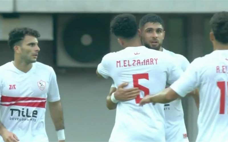 فيديو | الجزيري وعمر فرج يسجلان هدفي الزمالك الأول والثاني أمام إنيمبا