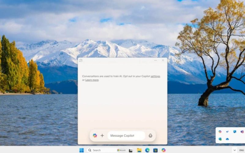 مايكروسوفت تختبر تحديثًا جديدًا لـ”كوبايلوت” في ويندوز