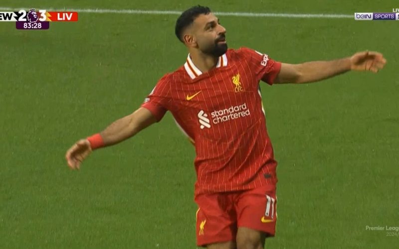 ملخص لمسات محمد صلاح امام نيوكاسل في الدوري الانجليزي