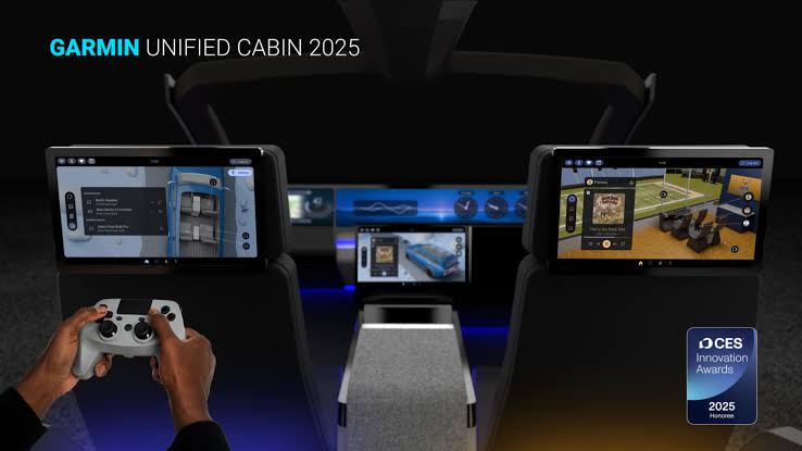 Garmin Unified Cabin: تجربة ترفيه داخل السيارة بدعم Snapdragon Cockpit Elite في معرض #CES2025