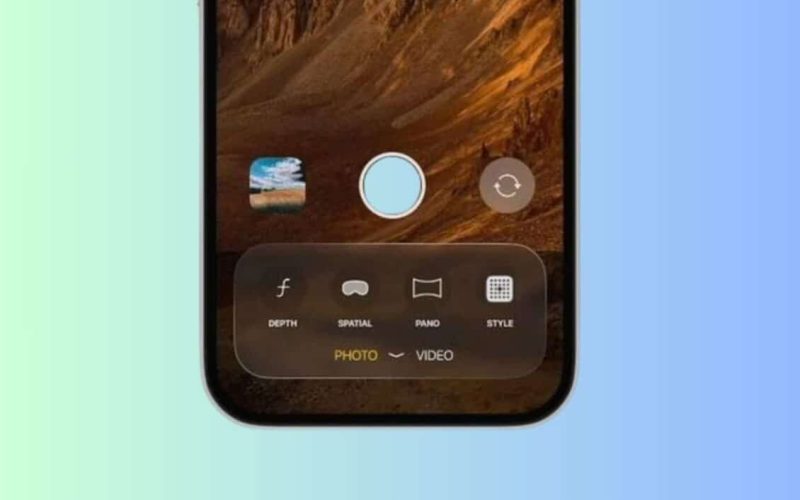 آبل تخطط لإعادة تصميم تطبيق الكاميرا في iOS 19