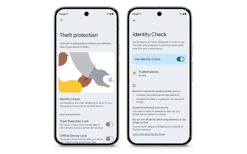 جوجل تطلق ميزة “فحص الهوية” لتعزيز أمان هواتف أندرويد