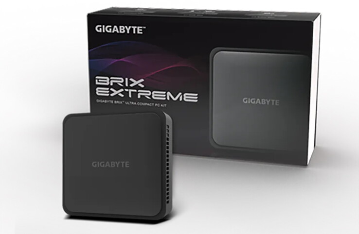 حاسب صغير من Gigabyte Brix بمعالج Ryzen ومنافذ متعددة