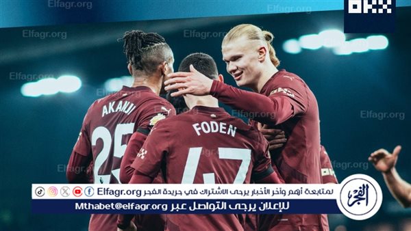 ملخص أهداف مباراة مانشستر سيتي وايبسويتش تاون في الدوري الإنجليزي الممتاز